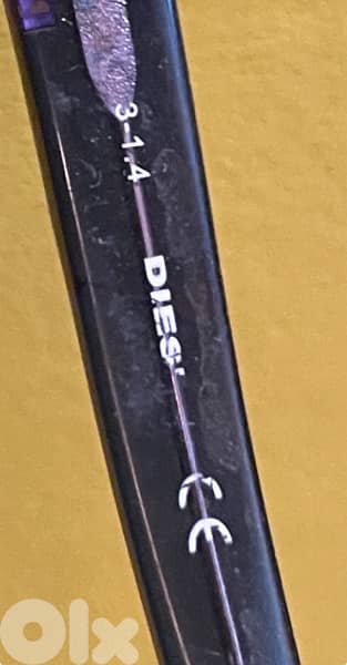 DIESEL dark blue sunglasses size 55 2