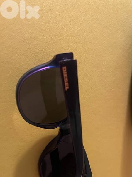 DIESEL dark blue sunglasses size 55 5