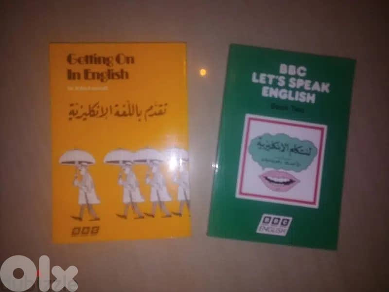 و كاسيتات تعلم اللغة الانكليزية BBC  كتب 2