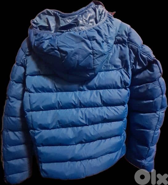 Geographical Norway Blue Puffer Jacket 5
