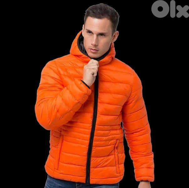 Canadian Peak Orange Puffer Jacket 0