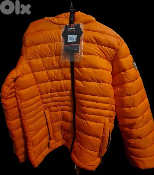 Canadian Peak Orange Puffer Jacket 2