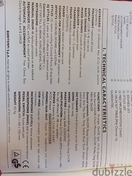 Farfisa tk79 keyboard 3