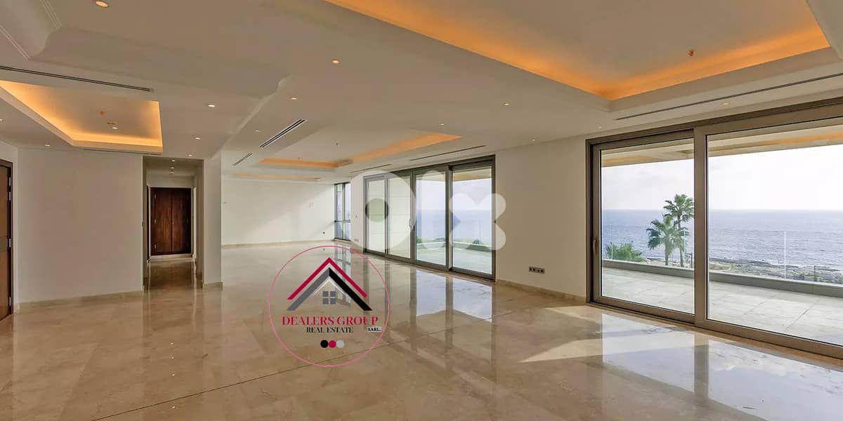 Full Sea view super Deluxe apartment for Sale in Raouche 0