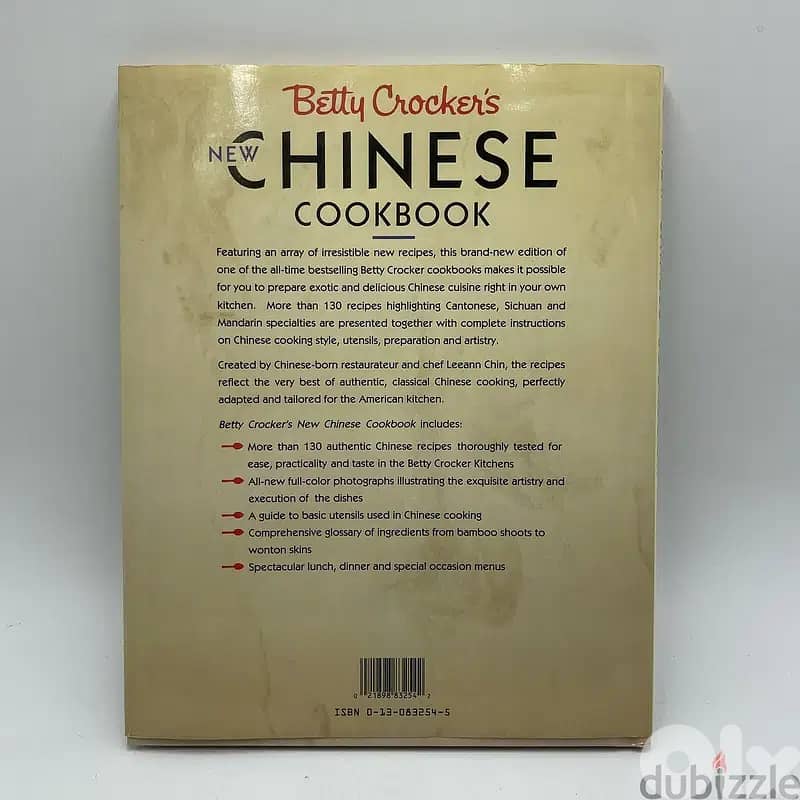 Betty Crocker s new chinese cookbook recepies by Leeann Chin 1