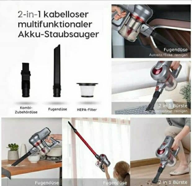 Aokin A11 cordless vacuum cleaner recheargeable / 4$ delivery 6