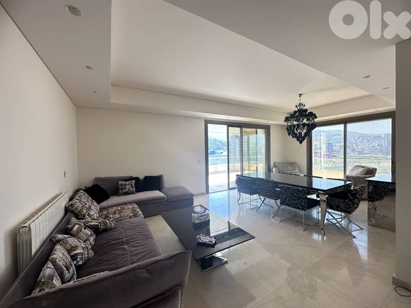 Waterfront City Dbayeh /Apartment for sale/ 3 terraces ووترفرونت سيتي 0