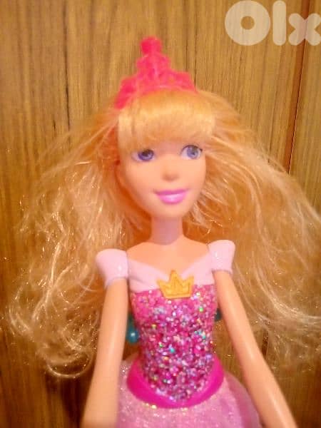 Princess AURORA Disney Sleeping Beauty Royal Shimmer Hasbro great doll 1