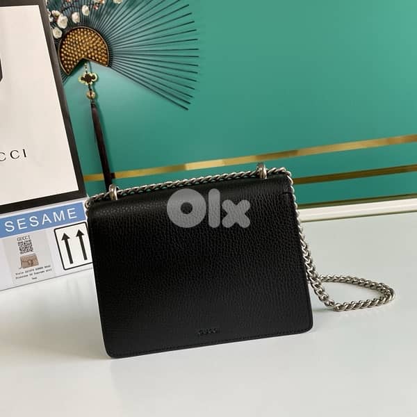 Gucci dionysus black genuine leather mini bag brand new (not used) 4
