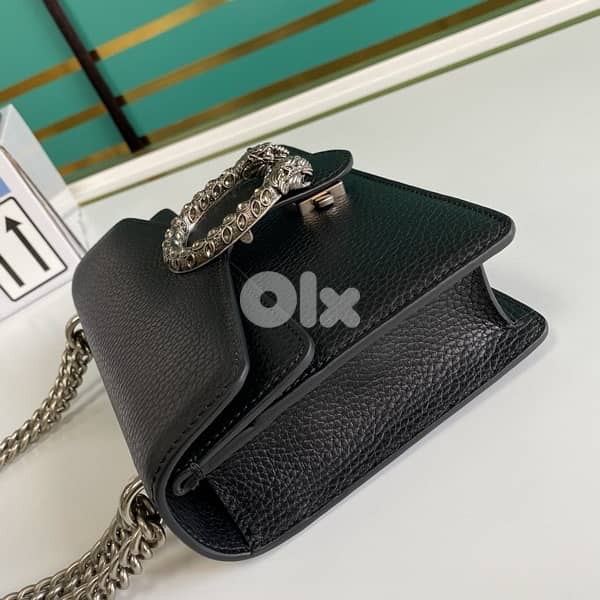 Gucci dionysus black genuine leather mini bag brand new (not used) 5
