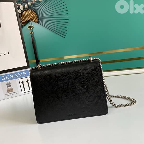 Gucci dionysus black genuine leather mini bag brand new (not used) 6