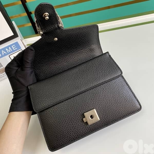 Gucci dionysus black genuine leather mini bag brand new (not used) 9