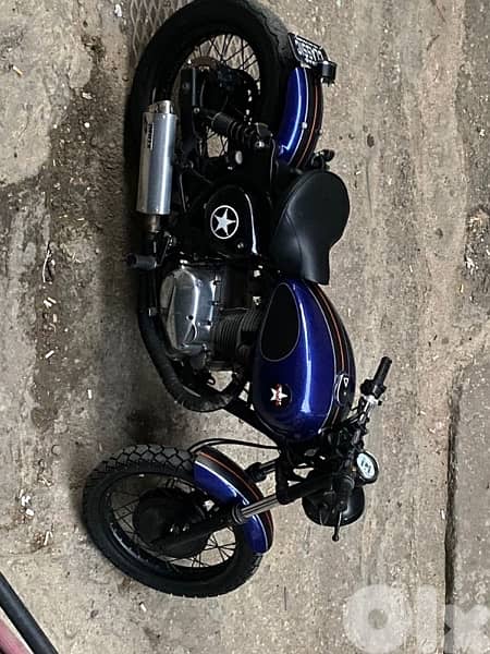 estrella 250cc cafe racer model 1994 moter w vitec top 2