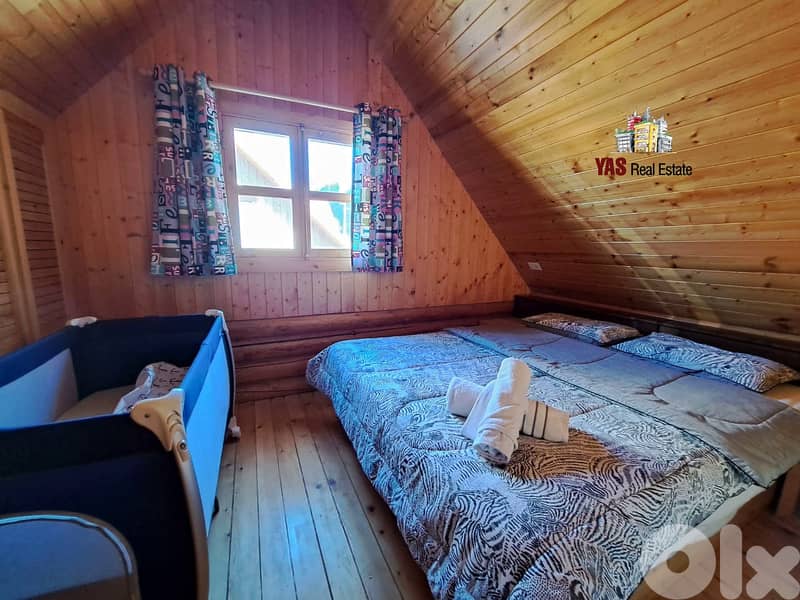 Faqra 90m2 | 40m2 Terrace | Duplex Log House | Chalet | Rent |DA | 1