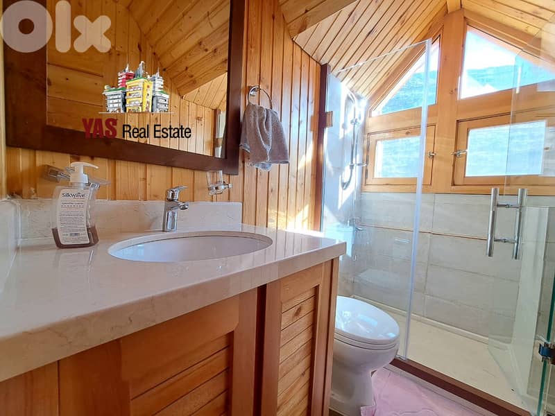 Faqra 90m2 | 40m2 Terrace | Duplex Log House | Chalet | Rent |DA | 3