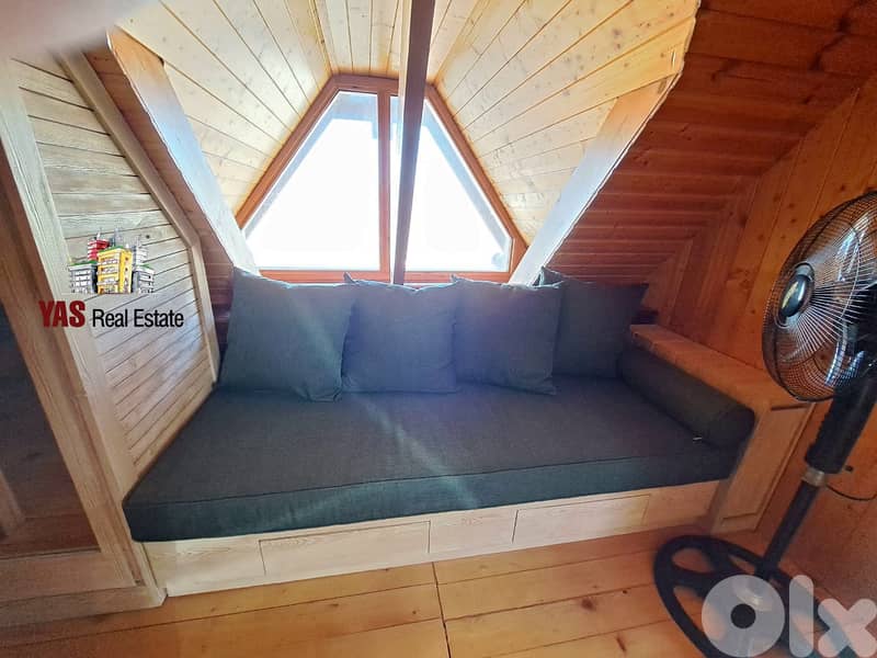 Faqra 90m2 | 40m2 Terrace | Duplex Log House | Chalet | Rent |DA | 4