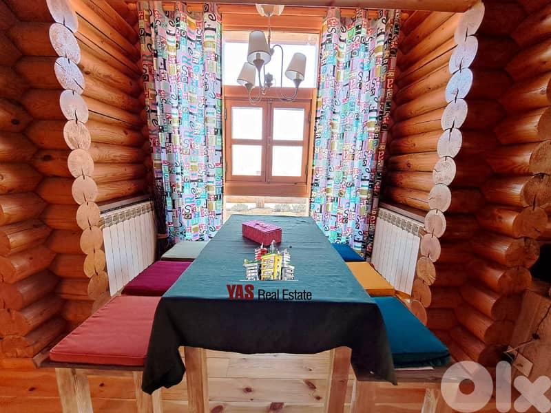Faqra 90m2 | 40m2 Terrace | Duplex Log House | Chalet | Rent |DA | 5