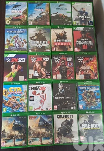 used Xbox one cd games org for sale 0