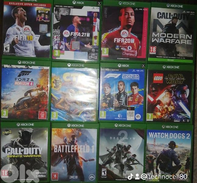 used Xbox one cd games org for sale 2