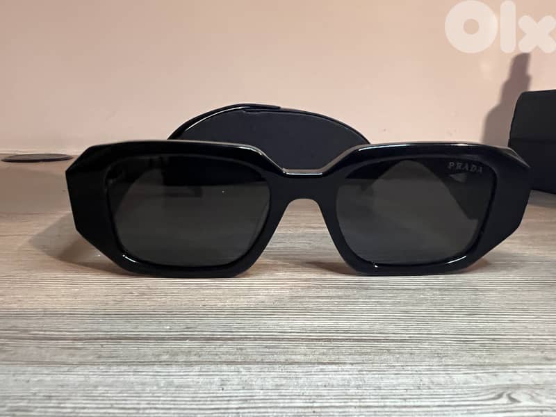 Prada PR17WS black sunglasses new 0