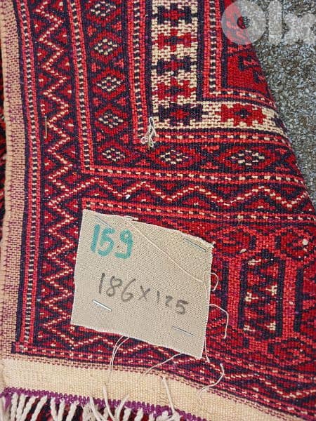 سجادة عجمية قياس186×125 مستعمل بسيط حالة ممتازة  350$ 2