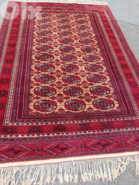 سجادة عجمية قياس186×125 مستعمل بسيط حالة ممتازة  350$ 6