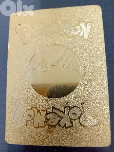 pokemon charizard golden card 1