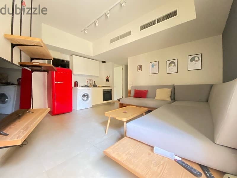 A fully furnished Apartment with a small terrace in Achrafieh. 0