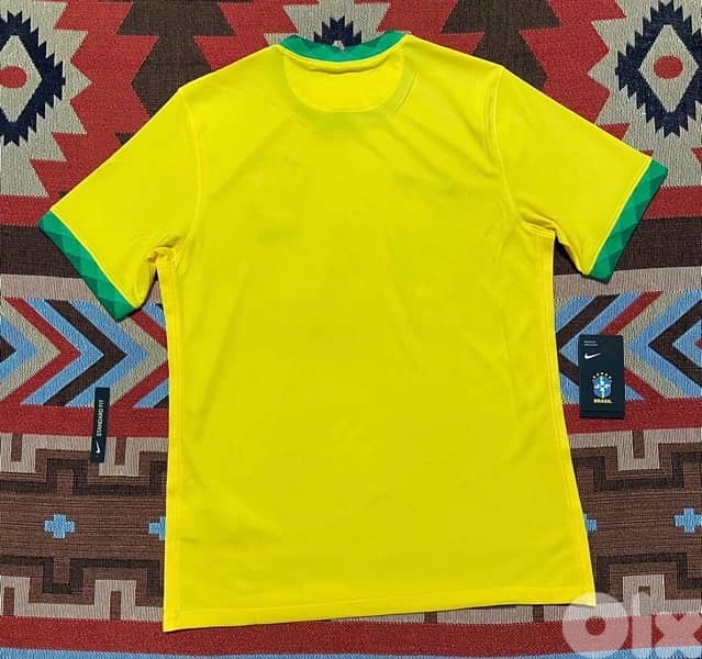 brasil copa america 2020 home nike shirt 2