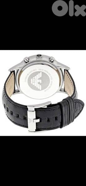 Emporio Armani original watch chronographe black 9