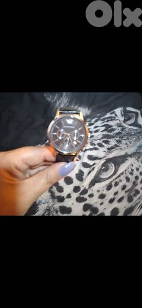 Emporio Armani original watch chronographe black 13