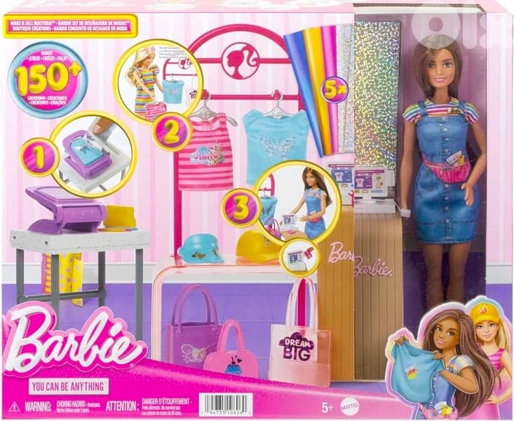 Barbie Doll & Accessories, Make & Sell Boutique 0
