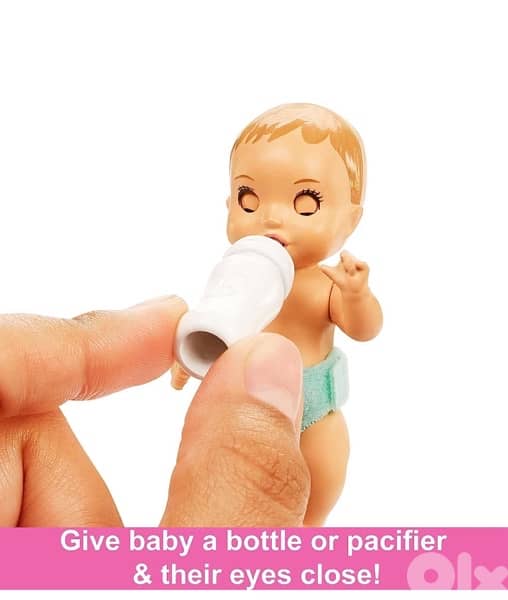 Barbie Skipper Babysitters Inc Crib Playset 1