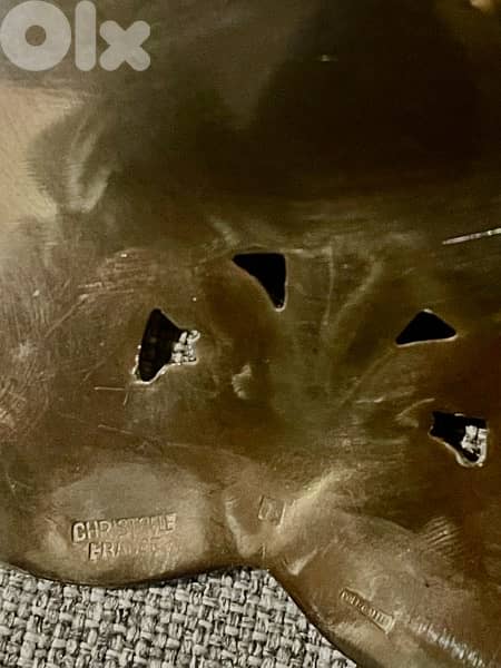 Antique Christofle Silver Plated Bowl Dish Napoleon III 1