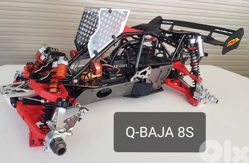 EXCHANGE ON RC CAR ,Q-BAJA electric ,Fully upgrade,excellent condition 1