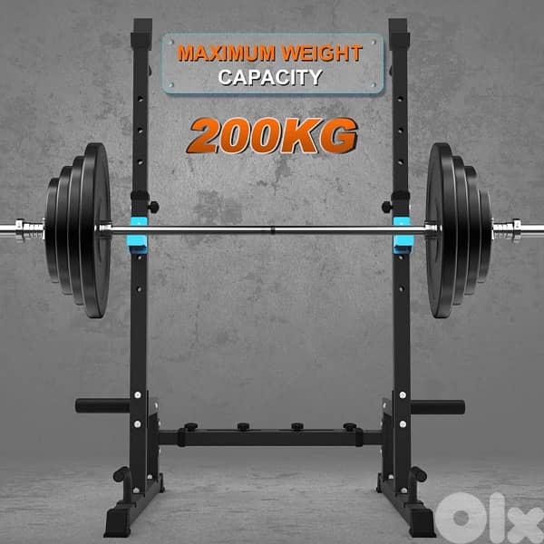 squat rack adjustable 3
