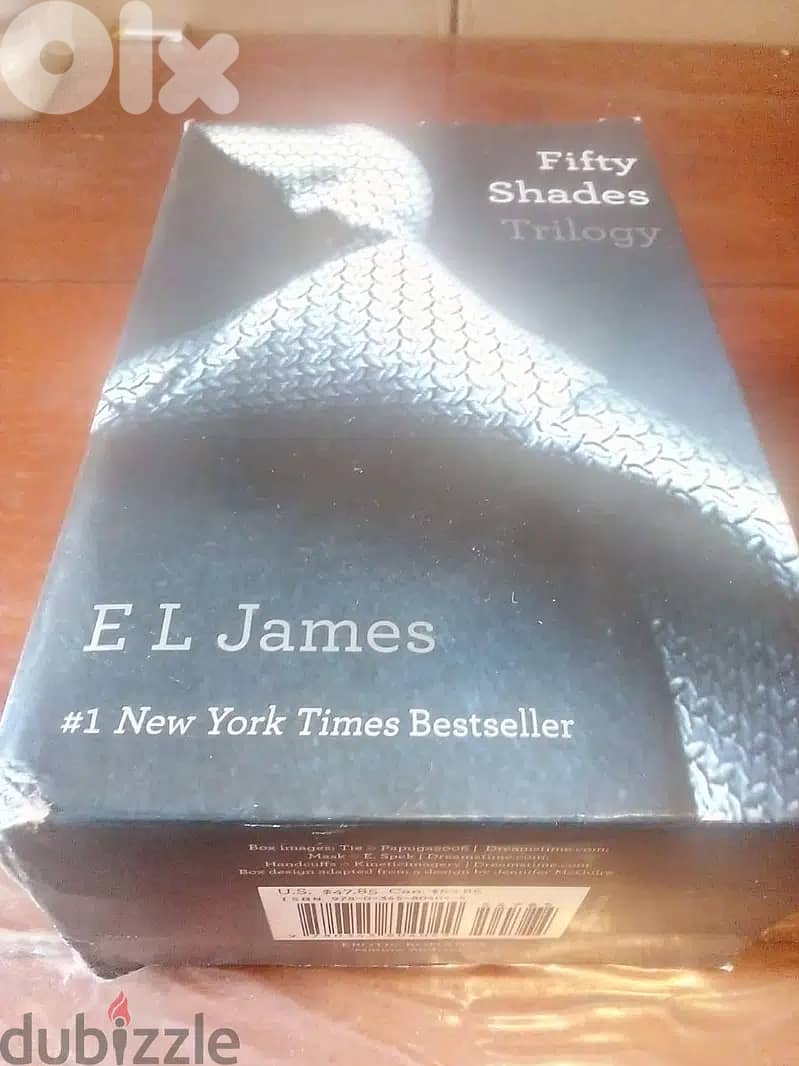 Fifty shades trilogy by E L james 0
