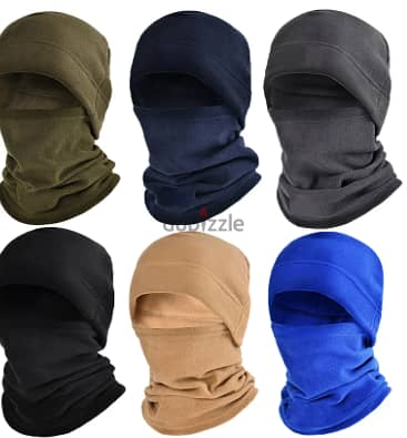 Winter Polar Fleece for Men. Face Mask Neck Warmer 0