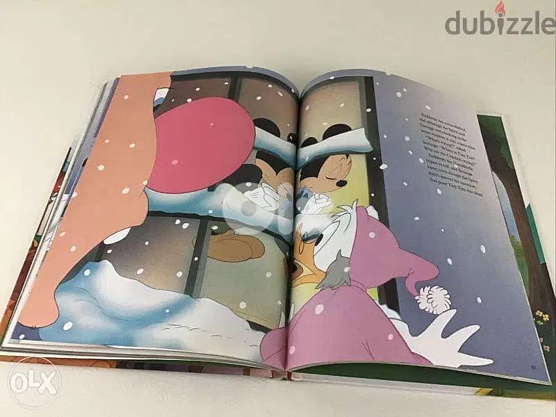 Mickeys Christmas Carol Classics Vintage Large Hardcover 99 pages 1