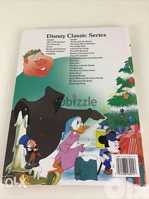 Mickeys Christmas Carol Classics Vintage Large Hardcover 99 pages 3