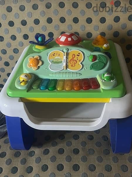chicco music play table , activity melody 5