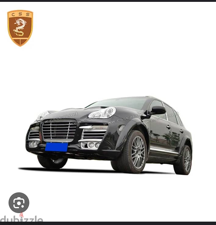 طقم دعاسات رياضي ل ارضية بورش كايان توربو مخمل اللون رمادي 0