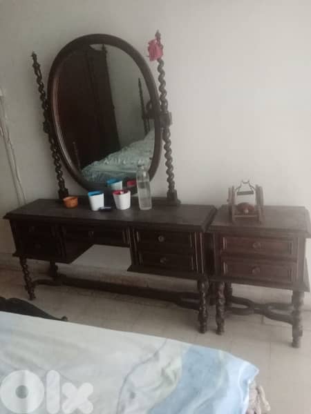 غرفة نوم كاملة خشب حفر full bedroom 5