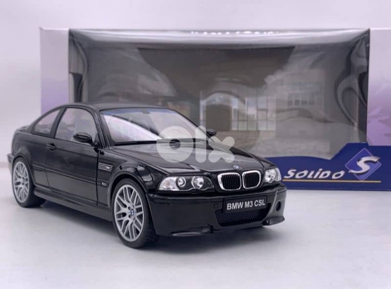BMW M3 (E46) CSL 2003 diecast car model 1;18. 0