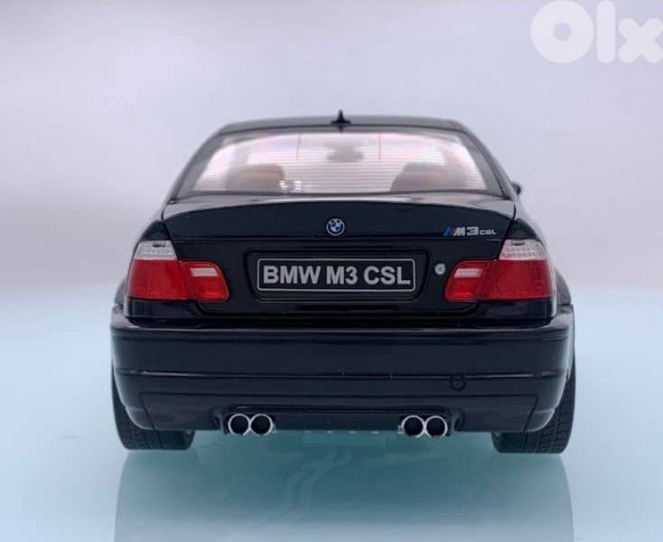 BMW M3 (E46) CSL 2003 diecast car model 1;18. 6