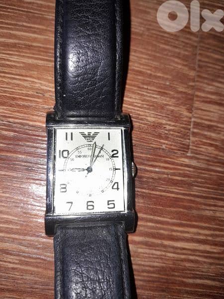 armani watch. authentic. used 1