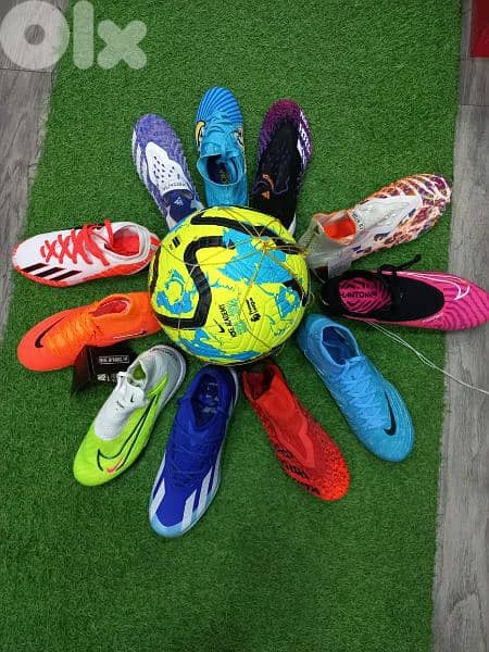 shoes football original Nike w Adidas pumaولادي اسبدين فوتبول حذاء 0