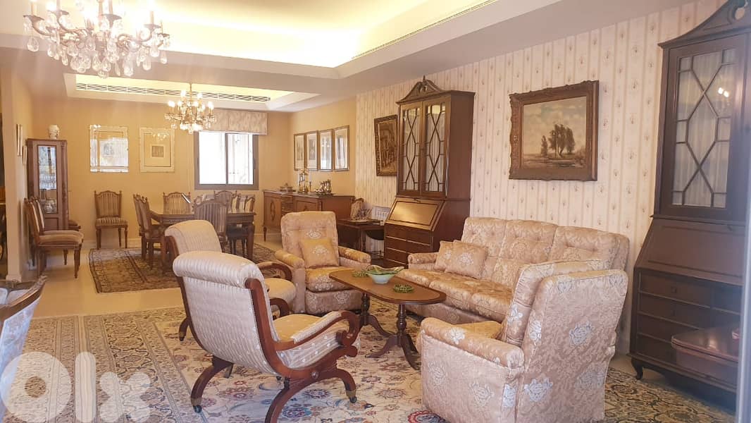 L07833-Spacious and Brand New Apartment for Sale in Sioufi 0