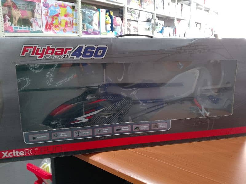 xcite coax XL 460 rc helicopter 3 channel 2