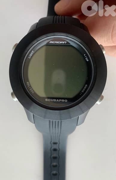 Scubapro Meridian Black Tech Dive Computer Watch + Heart Monitor (New) 0